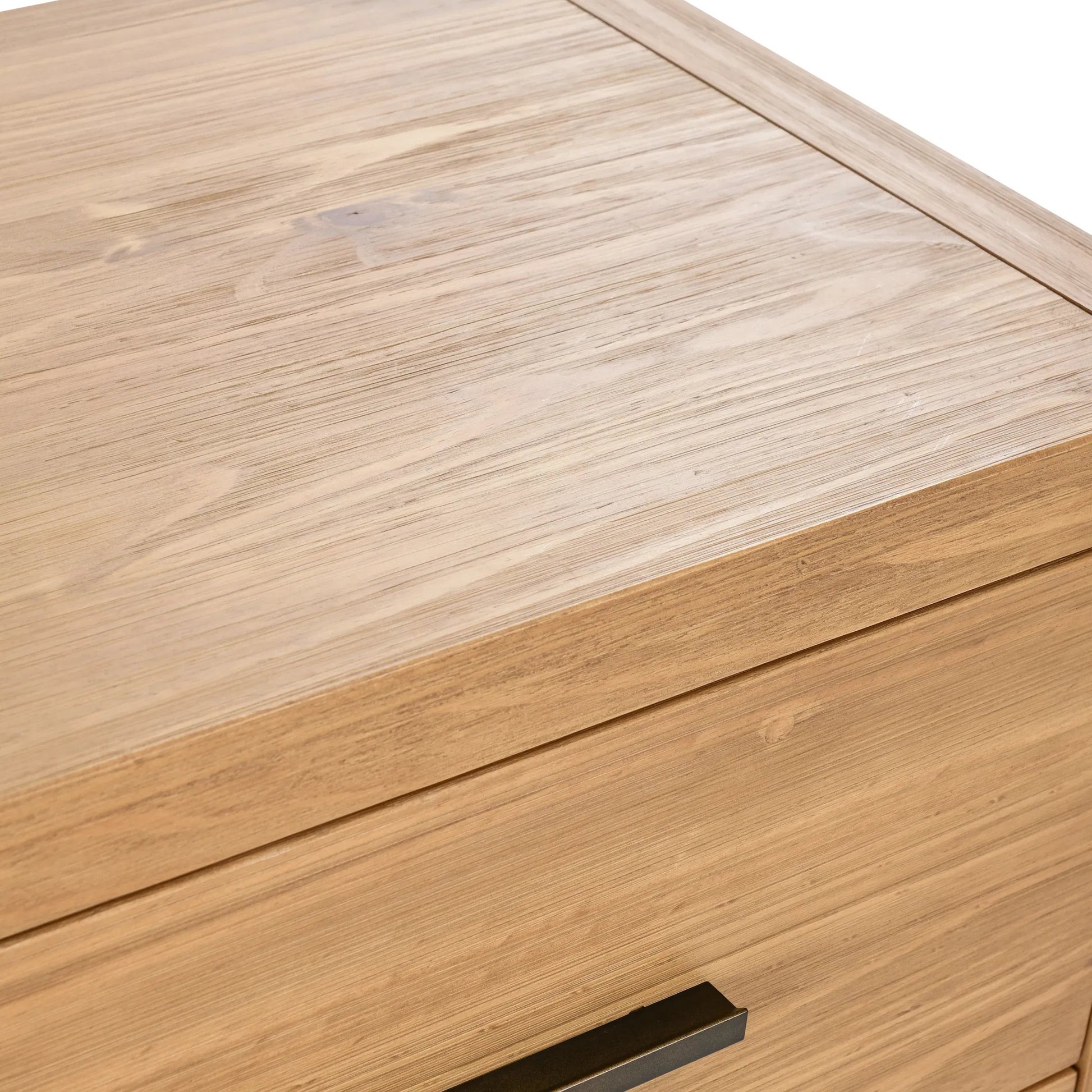 Fenmore 6-Drawer Dresser by Kosas Home in natural. Made from pine wood in a transitional style.