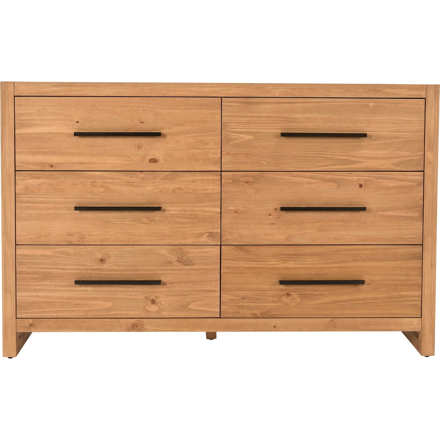 002 SI-2453396 | Additional Silo | Fenmore 6-Drawer Dresser by Kosas Home in natural. Made from pine wood in a transitional style.