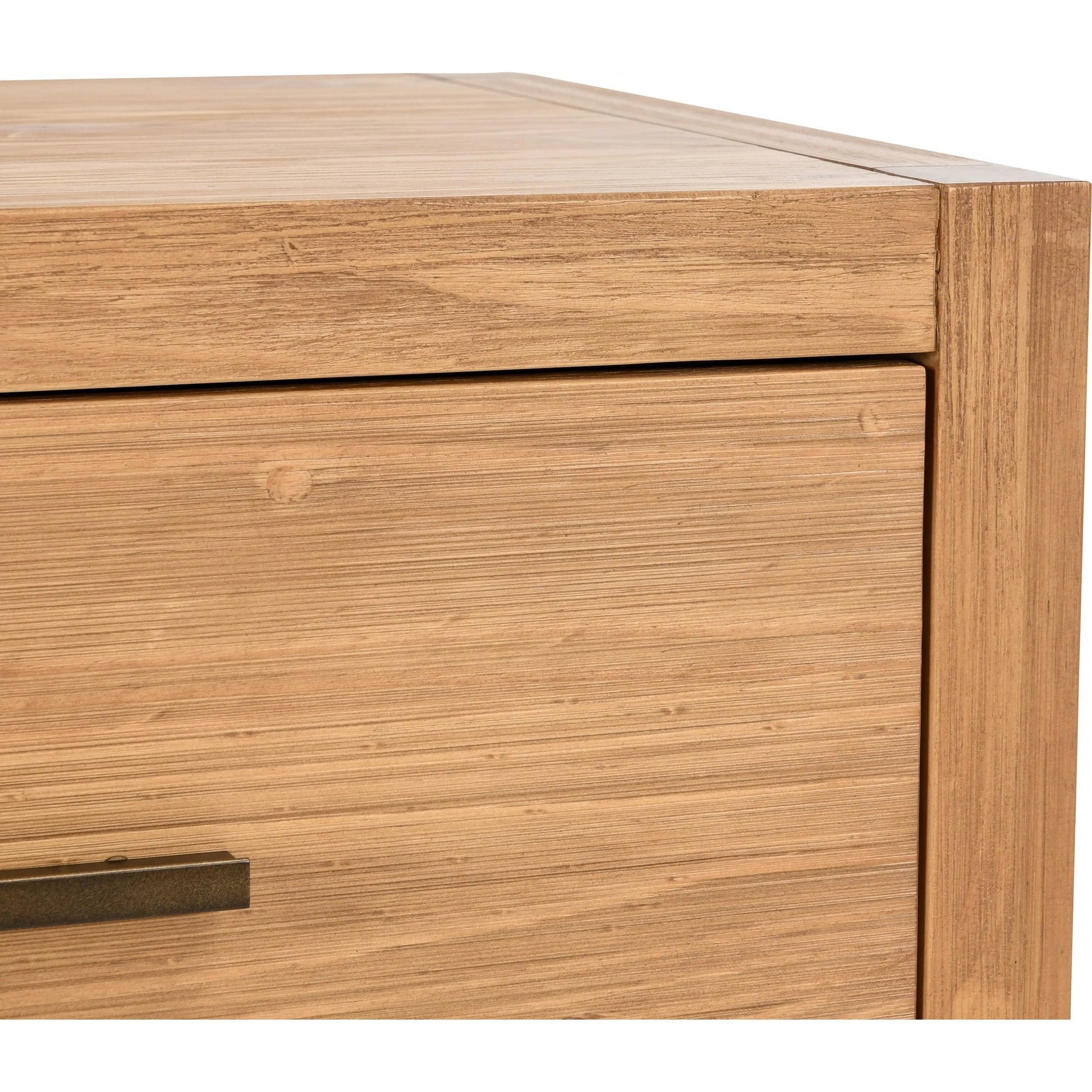 Fenmore 6-Drawer Dresser by Kosas Home in natural. Made from pine wood in a transitional style.