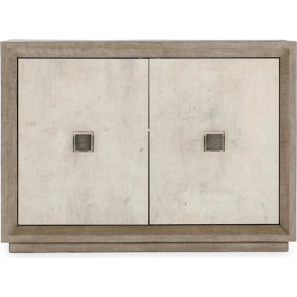 Denver 50" Wood Sideboard Buffet by Classic Home in distressed gray, concrete white. Made from concrete laminate, reclaimed pine in a transitional style.