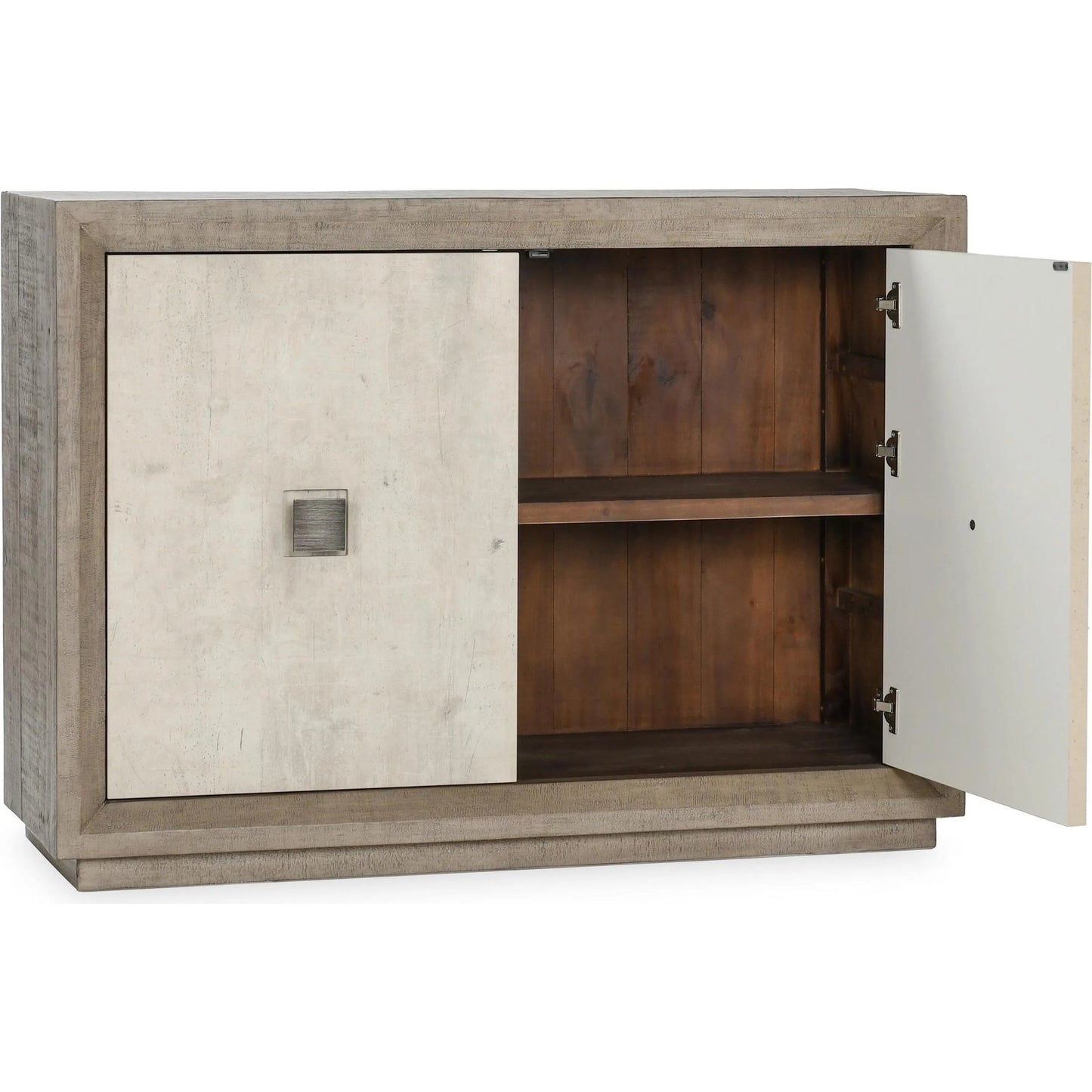 005 SI-2238848 | Additional Silo | Denver 50" Wood Sideboard Buffet by Classic Home in distressed gray, concrete white. Made from concrete laminate, reclaimed pine in a transitional style.