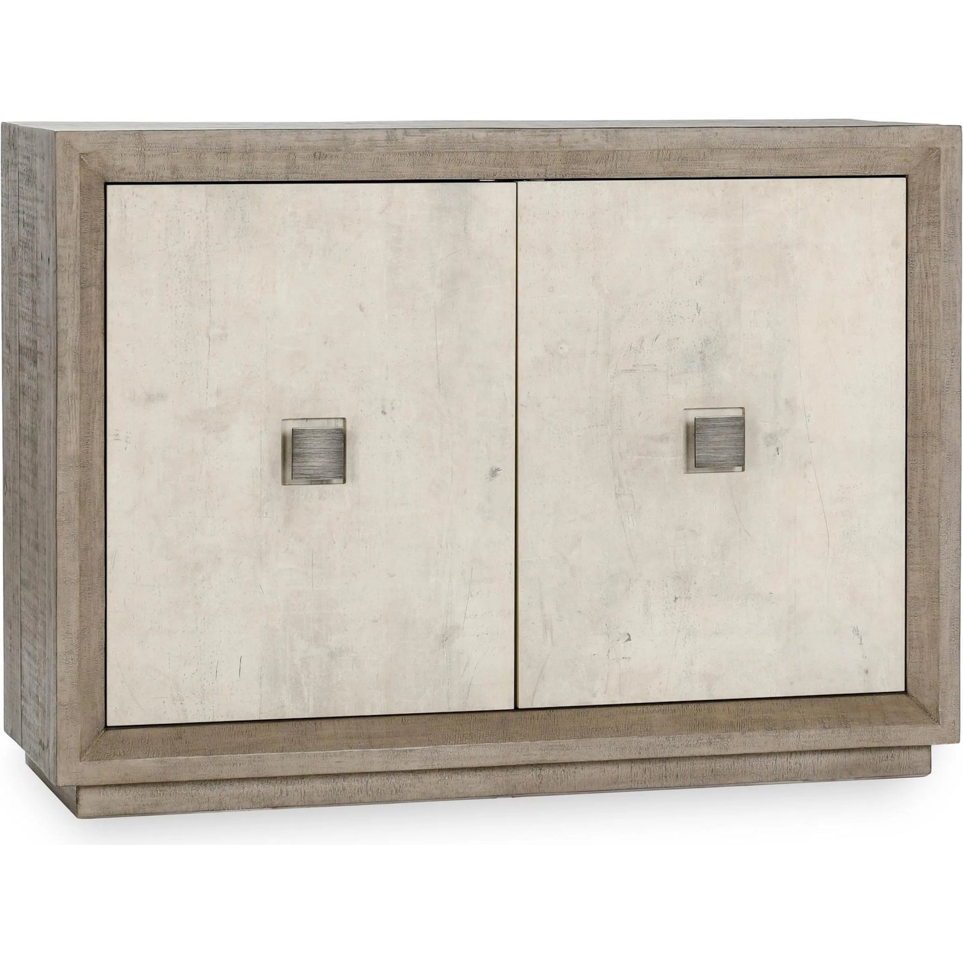 Denver 50" Wood Sideboard Buffet by Classic Home in distressed gray, concrete white. Made from concrete laminate, reclaimed pine in a transitional style.