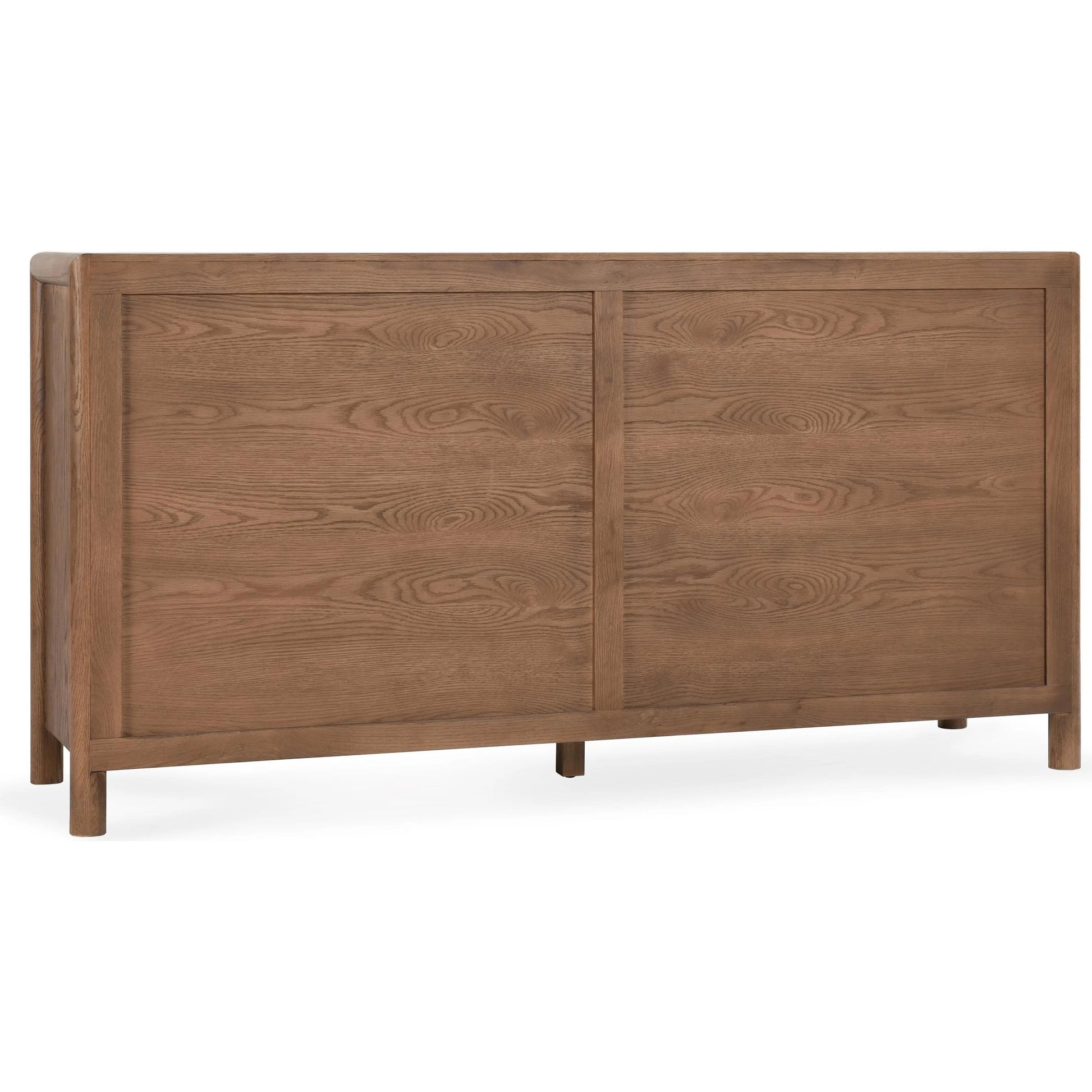 Corda 6-Drawer Dresser by Classic Home in nut brown, natural. Made from oak wood, rope in a transitional style.