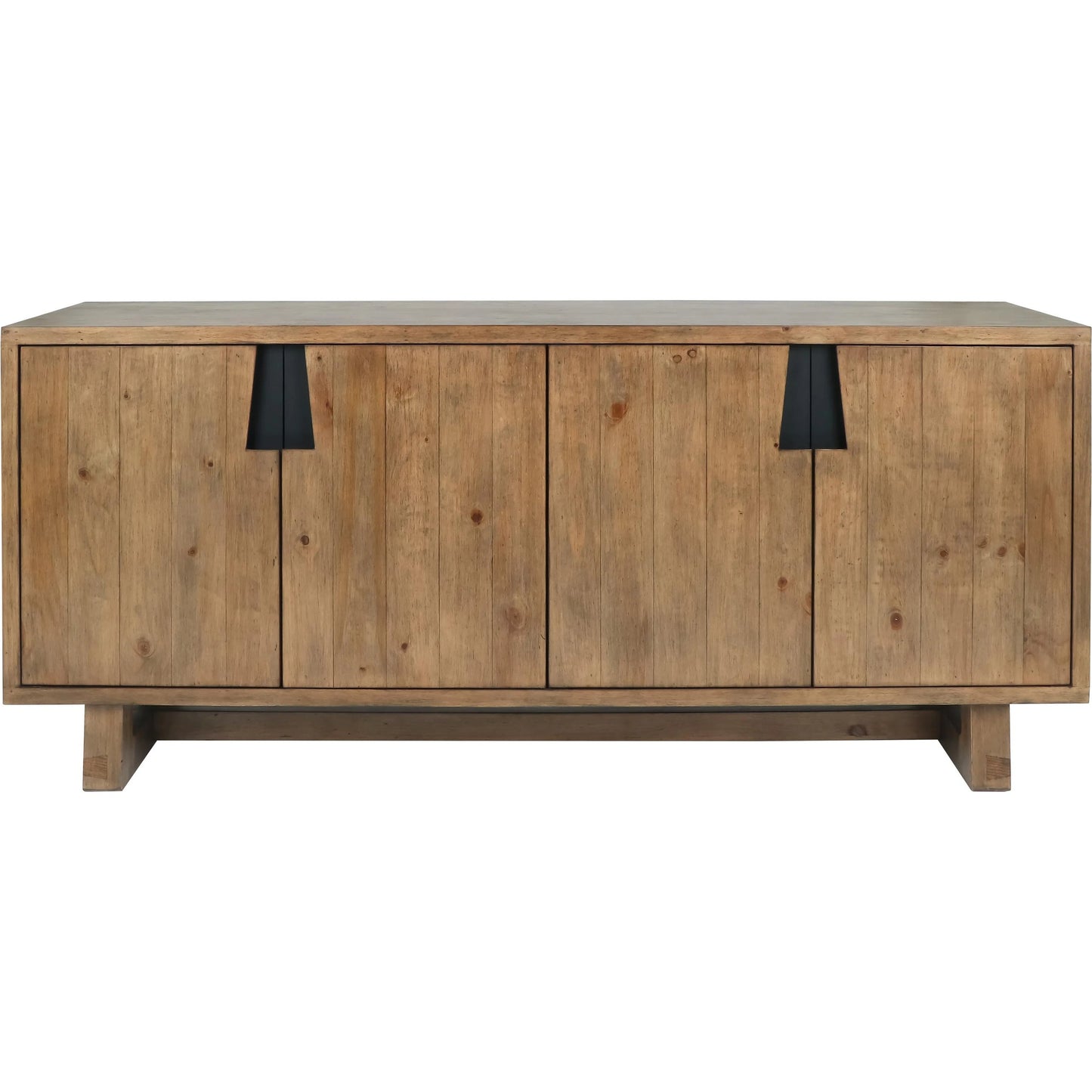 002 SI-2256325 | Additional Silo | Lyra Reclaimed Pine Wood Buffet Sideboard by Classic Home in smoke. Made from reclaimed pine in a transitional style.
