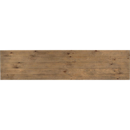 Lyra Reclaimed Pine Wood Buffet Sideboard by Classic Home in smoke. Made from reclaimed pine in a transitional style.