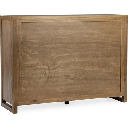 Fenmore 10-Drawer Dresser by Kosas Home. Made from pine wood in a unique style.