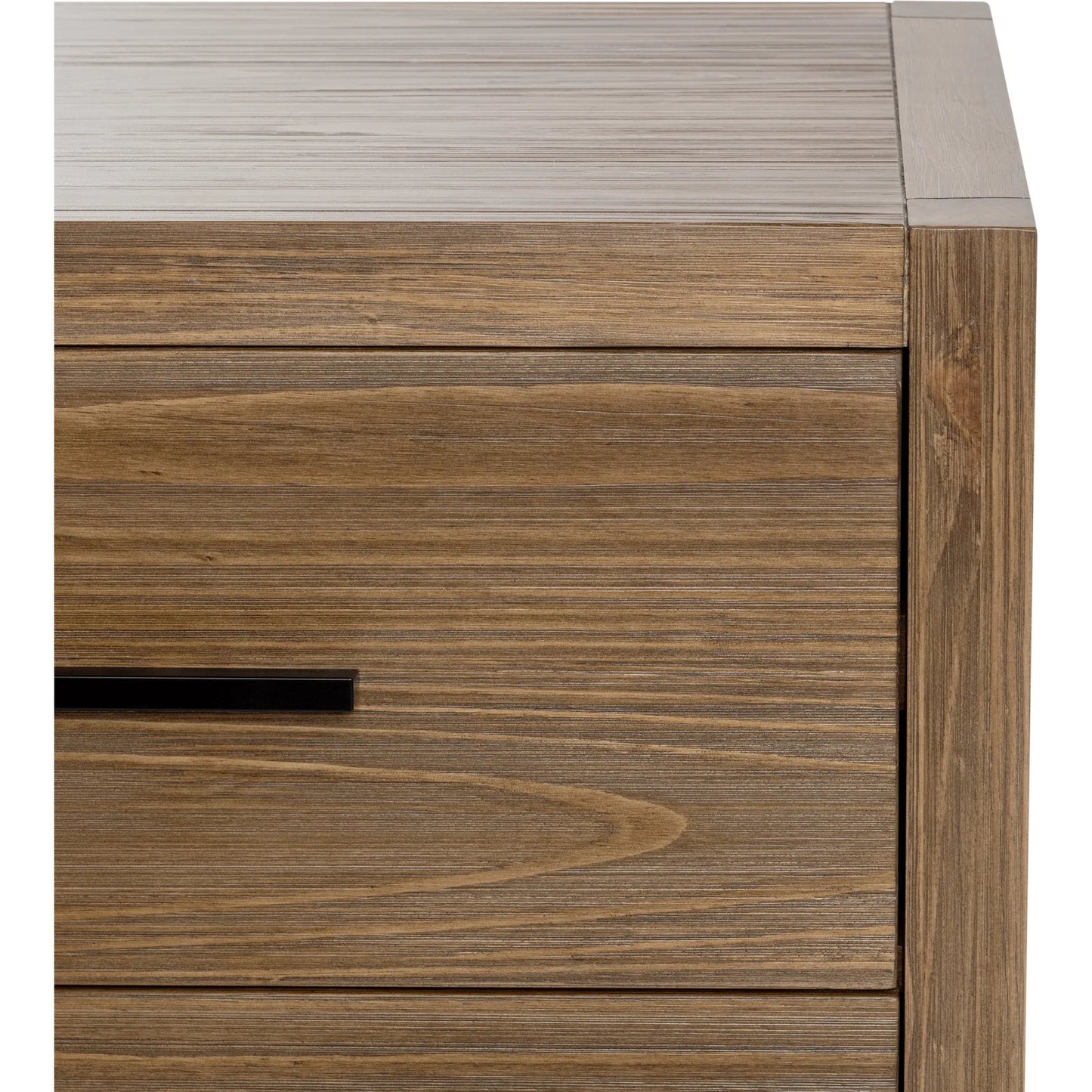 021 SI-2537802 | Closeup | Fenmore 6-Drawer Dresser by Kosas Home. Made from pine wood in a transitional style.