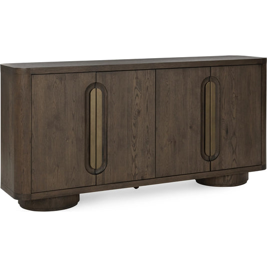 Tiber Wood Buffet Sideboard by Classic Home. Made from oak wood, oak veneer in a unique style.