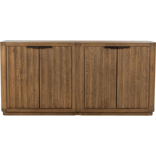 001 SI-2533215 | Primary Silo | Labelle Sideboard Buffet by Classic Home in tan oak. Made from oak veneer in a unique style.