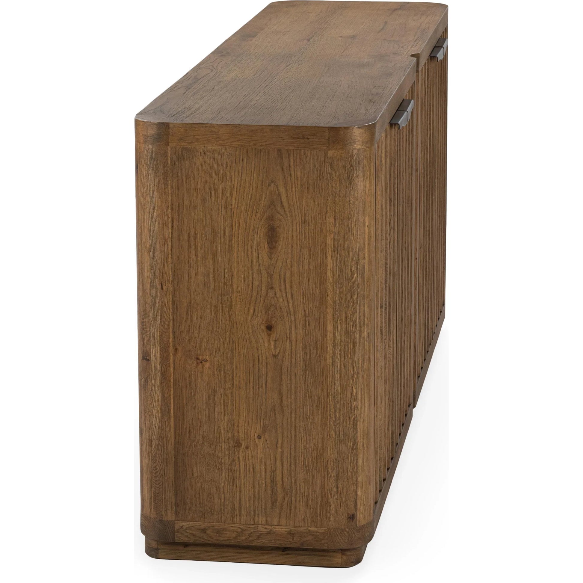 Labelle Sideboard Buffet by Classic Home in tan oak. Made from oak veneer in a unique style.