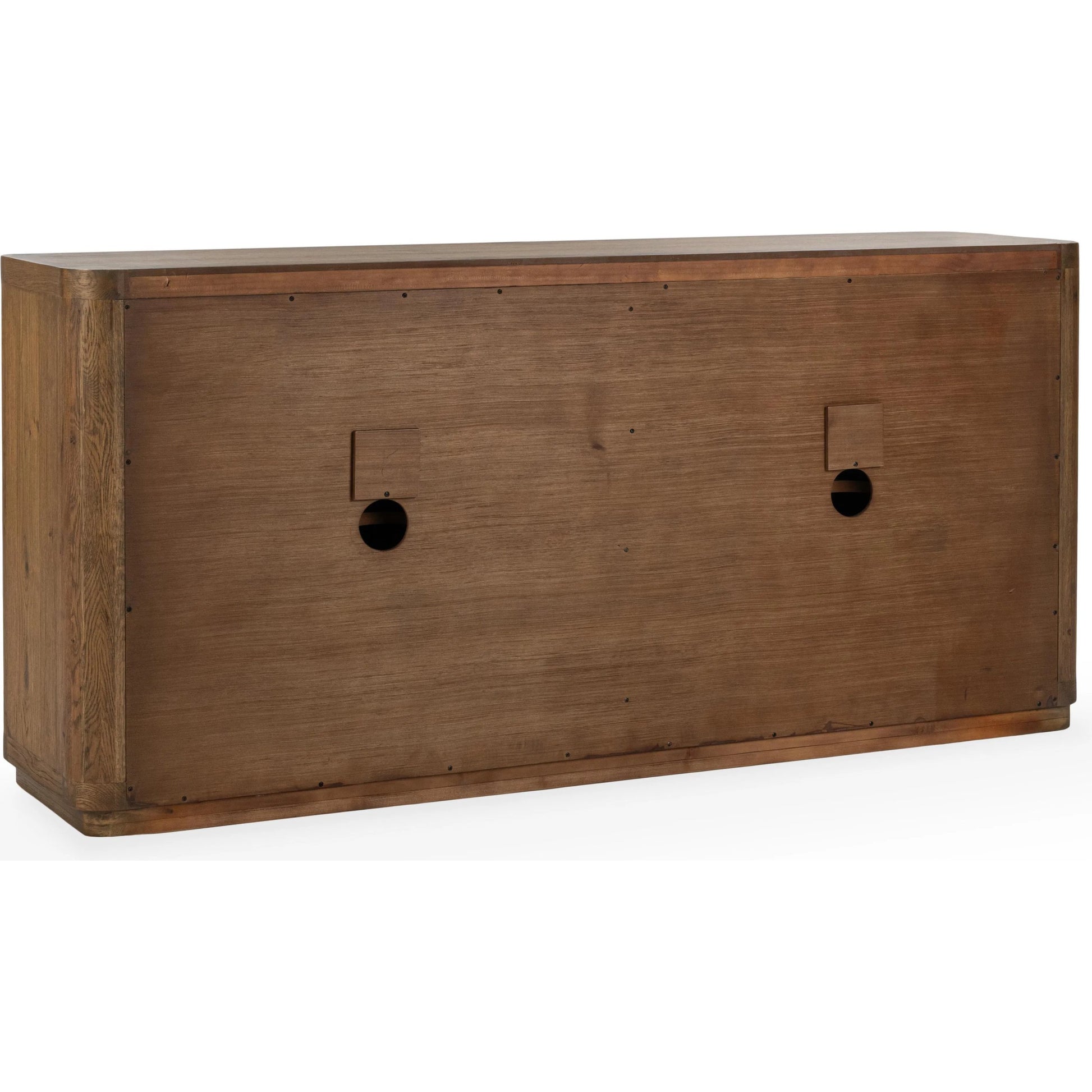 Labelle Sideboard Buffet by Classic Home in tan oak. Made from oak veneer in a unique style.