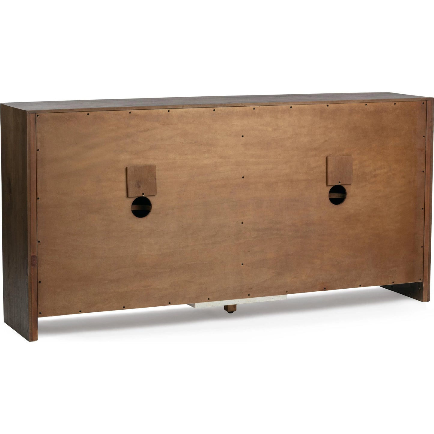 003 SI-2537804 | Additional Silo | Estelle Wood Sideboard by Classic Home in soft cocoa. Made from oak veneer in a unique style.