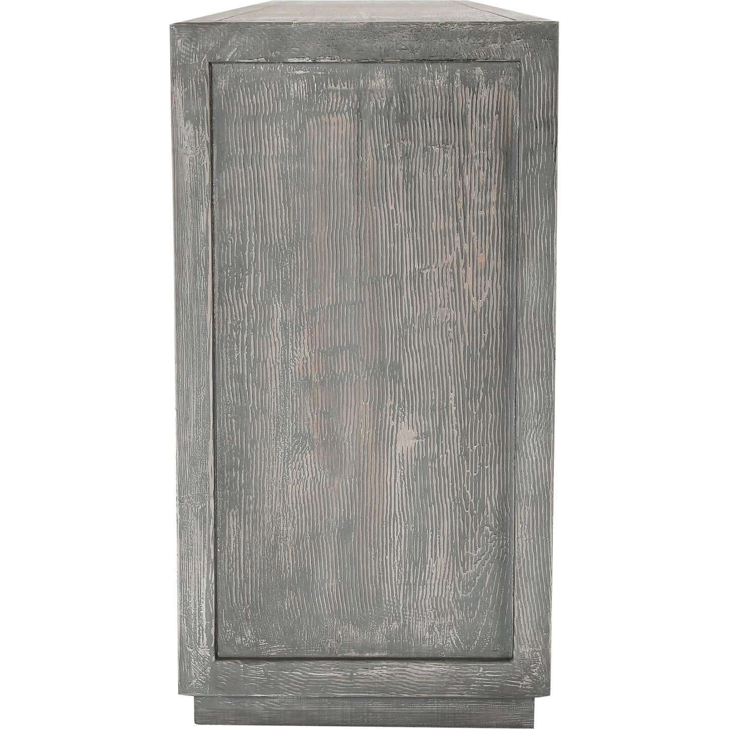 003 SI-2078747 | Additional Silo | Jonas 6 Door Sideboard by Classic Home in gray. Made from solid reclaimed pine in a modern style.