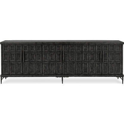 Willmark 6-Door Reclaimed Pine Wood Sideboard Buffet by Classic Home. Made from reclaimed pine in a traditional style.