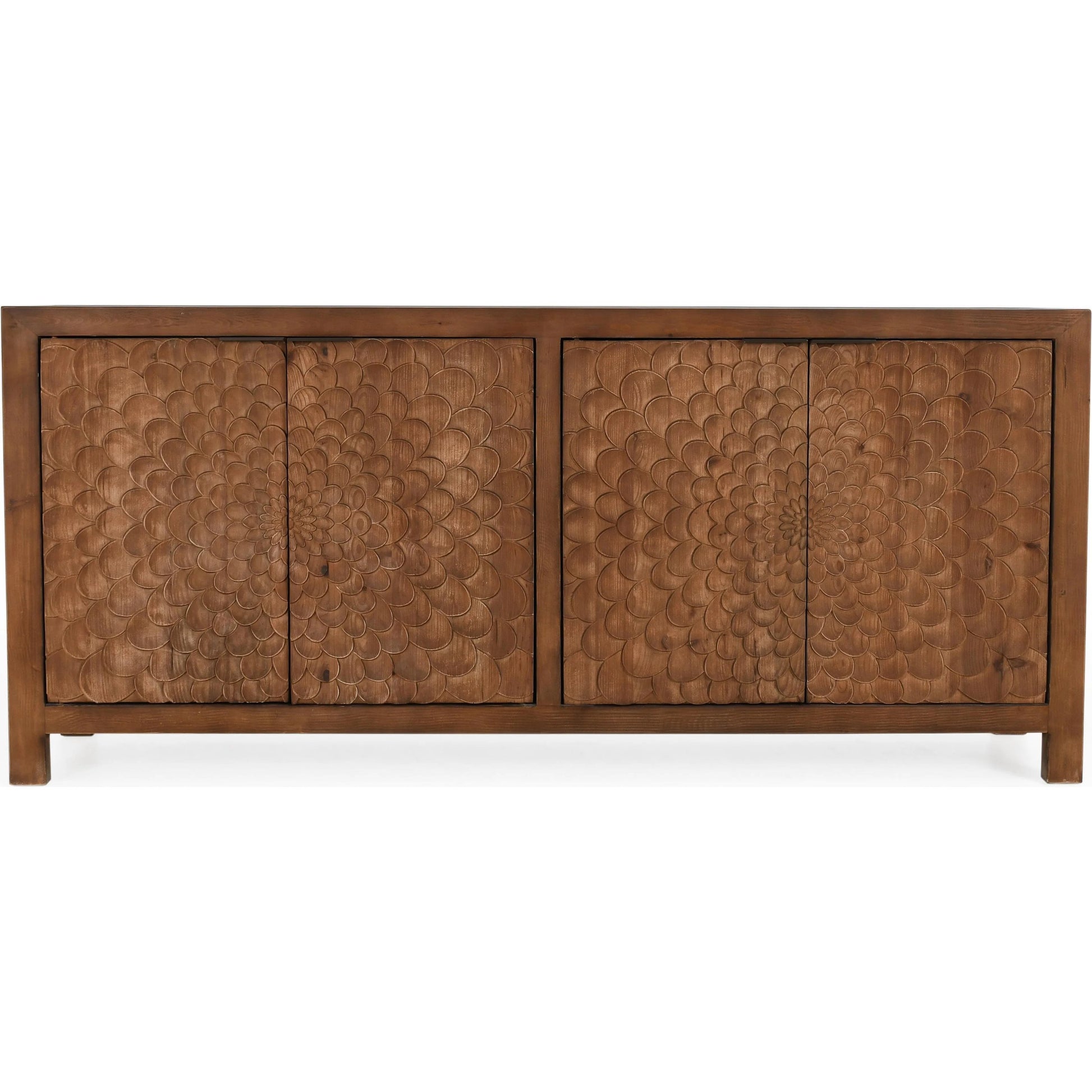 Astrid Buffet Sideboard by Classic Home in brown. Made from reclaimed pine in a unique style.