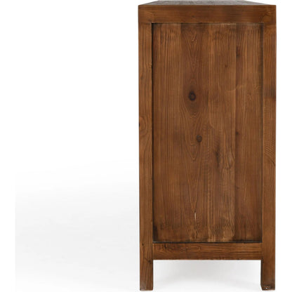 Astrid Buffet Sideboard by Classic Home in brown. Made from reclaimed pine in a unique style.