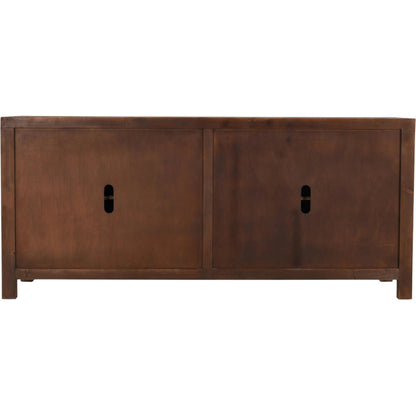 Astrid Buffet Sideboard by Classic Home in brown. Made from reclaimed pine in a unique style.