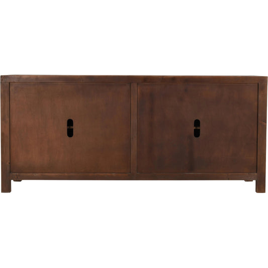 Astrid Buffet Sideboard by Classic Home in brown. Made from reclaimed pine in a unique style.