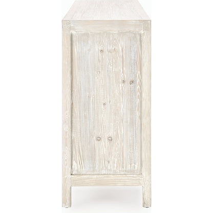 Astrid 4DR Sideboard Vintage by Classic Home in cream. Made from reclaimed pine in a modern style.