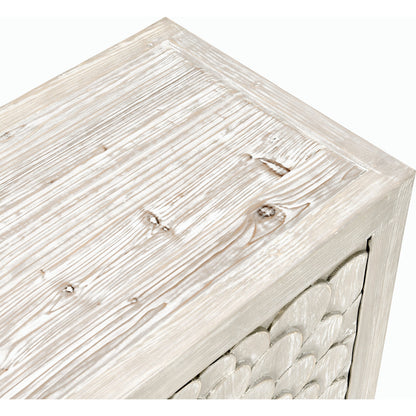 Astrid 4DR Sideboard Vintage by Classic Home in cream. Made from reclaimed pine in a modern style.