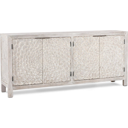 Astrid 4DR Sideboard Vintage by Classic Home in cream. Made from reclaimed pine in a modern style.