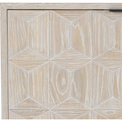 Mira 78" Oak Wood White Buffet by Classic Home in white. Made from oak wood in a unique style.