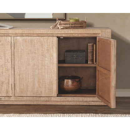 Wolden Reclaimed Pine Buffet Sideboard by Classic Home. Made from reclaimed pine in a transitional style.