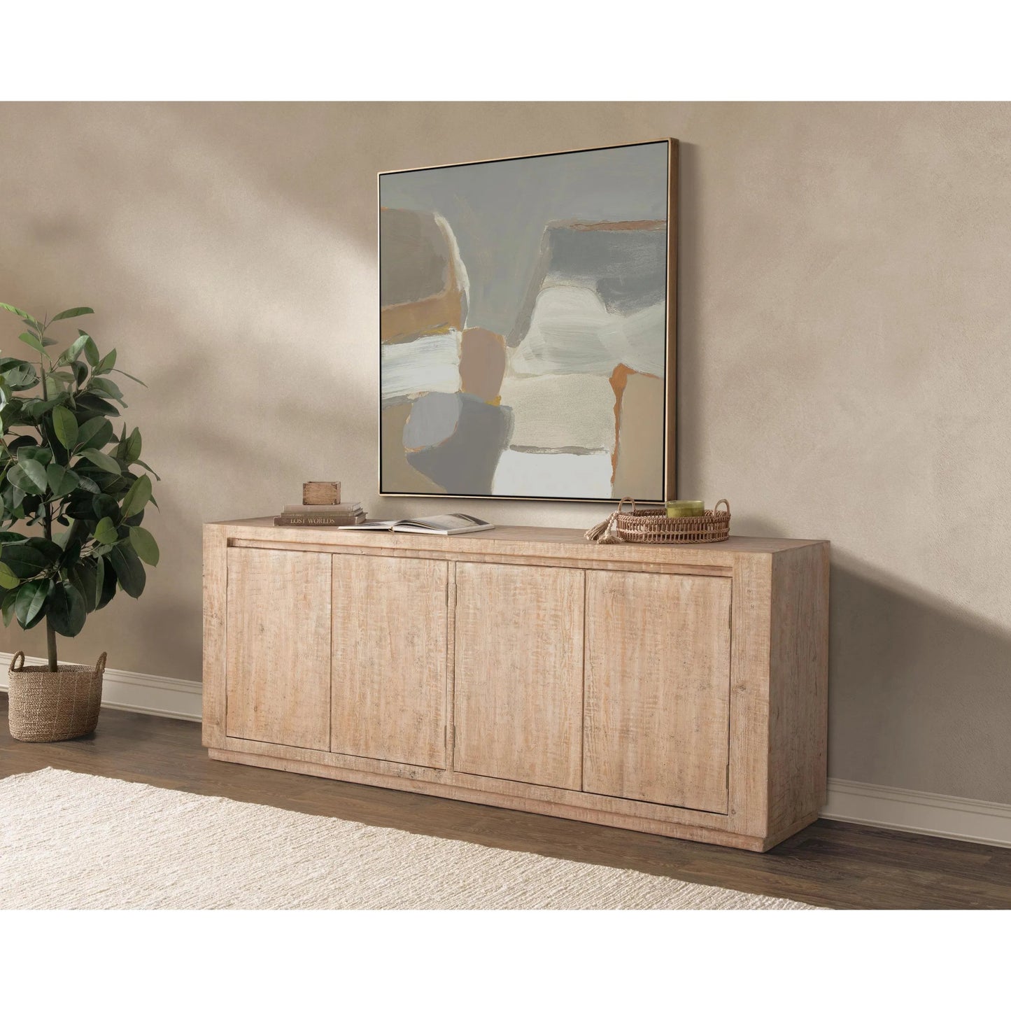 012 SI-2303297 | Lifestyle | Wolden Reclaimed Pine Buffet Sideboard by Classic Home. Made from reclaimed pine in a transitional style.