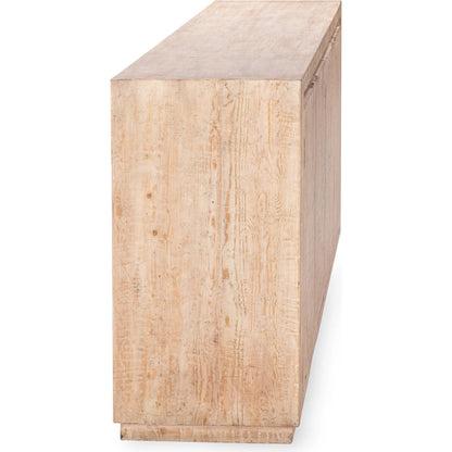 Wolden Reclaimed Pine Buffet Sideboard by Classic Home. Made from reclaimed pine in a transitional style.