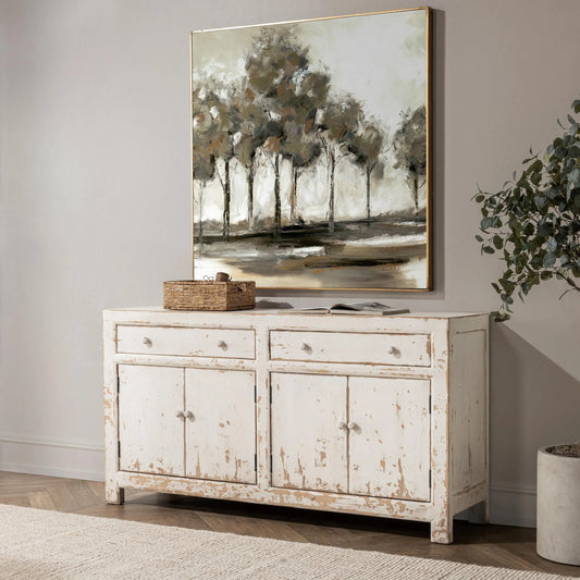 Holden Reclaimed Pine Buffet Sideboard by Classic Home. Made from reclaimed pine in a transitional style.