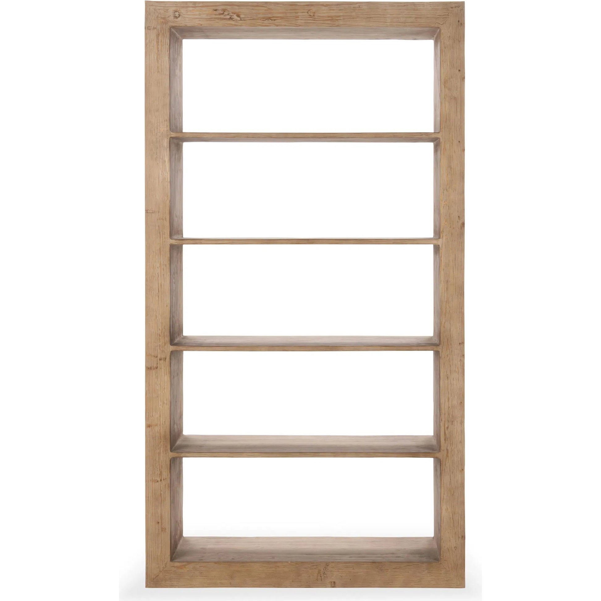 Nalani Reclaimed Pine Bookshelf by Classic Home. Made from reclaimed pine in a transitional style.