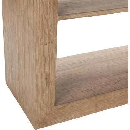 Nalani Reclaimed Pine Bookshelf by Classic Home. Made from reclaimed pine in a transitional style.