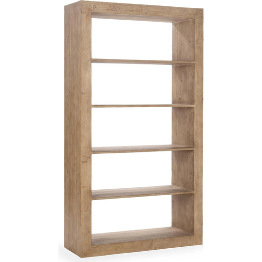 Nalani Reclaimed Pine Bookshelf by Classic Home. Made from reclaimed pine in a unique style.