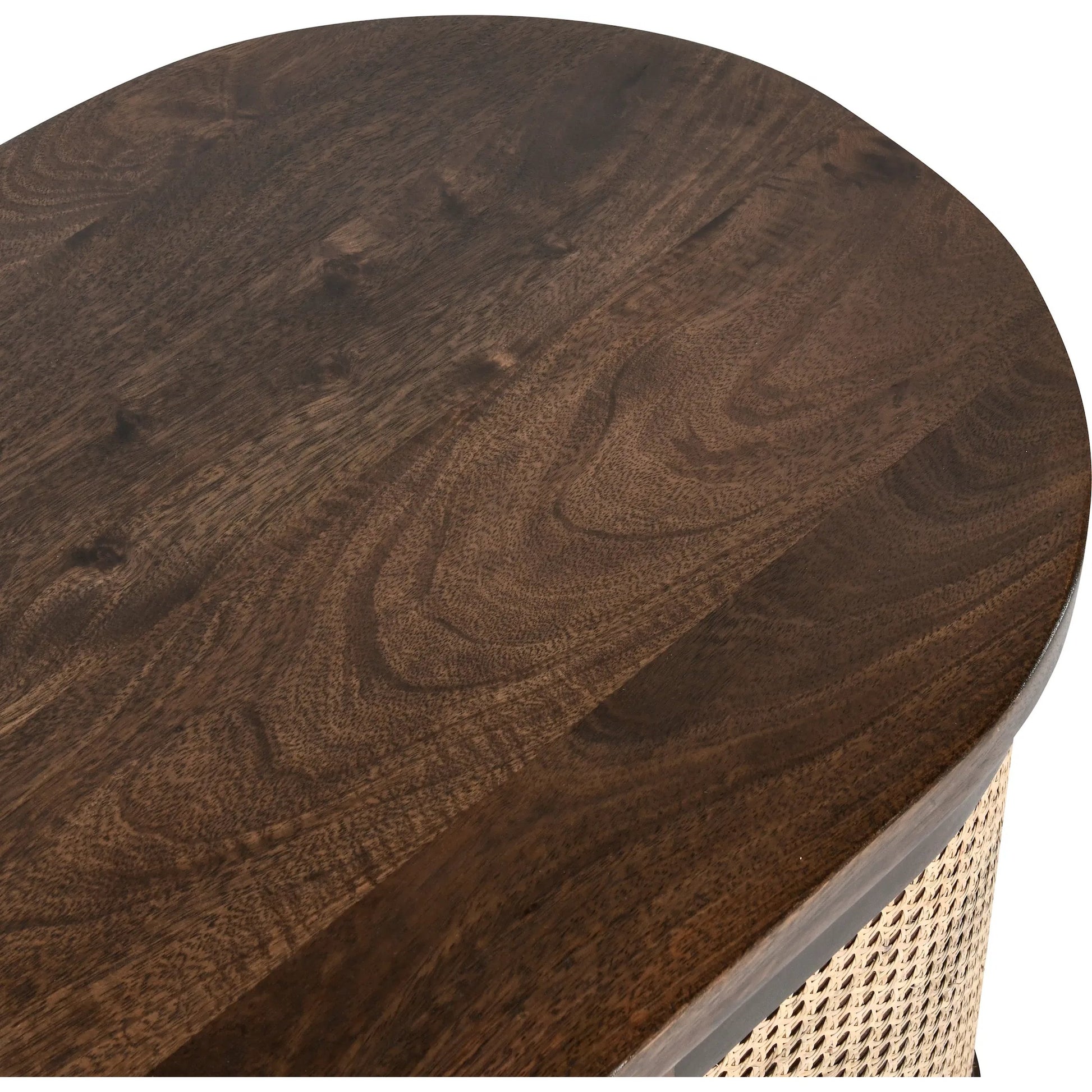 Teresa 4-Door Sideboard by Kosas Home. Made from mango wood, plywood in a unique style.