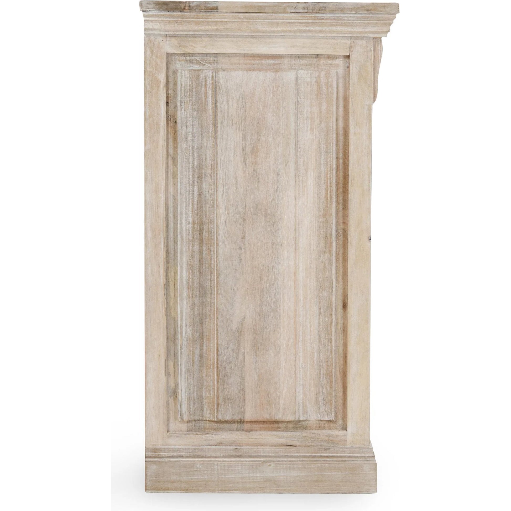 Adelaide 9-Drawer Mango Wood Dresser by Classic Home in white wash. Made from mango wood in a transitional style.