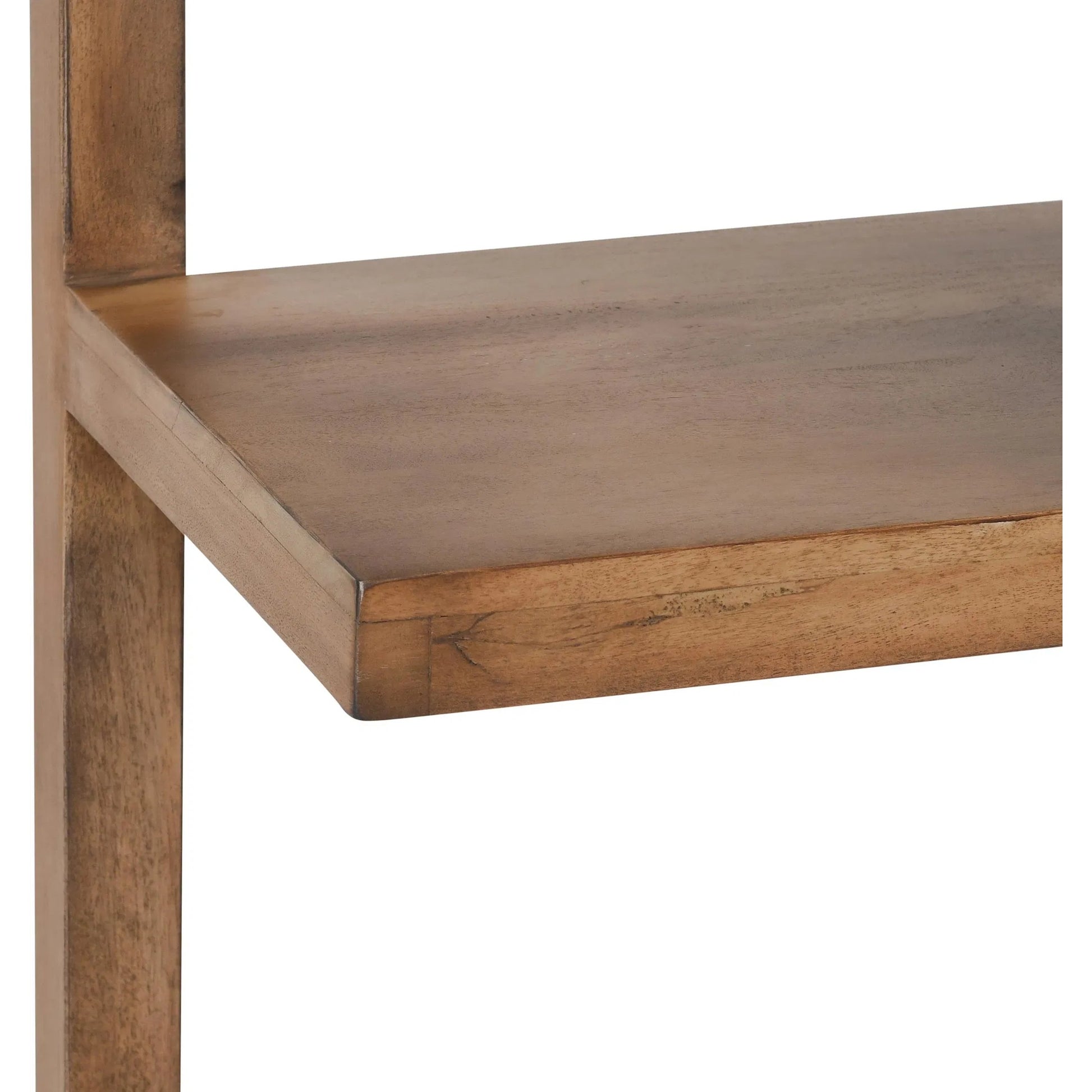 Gordon Acacia Wood Bookcase by Classic Home in natural. Made from acacia wood in a modern style.