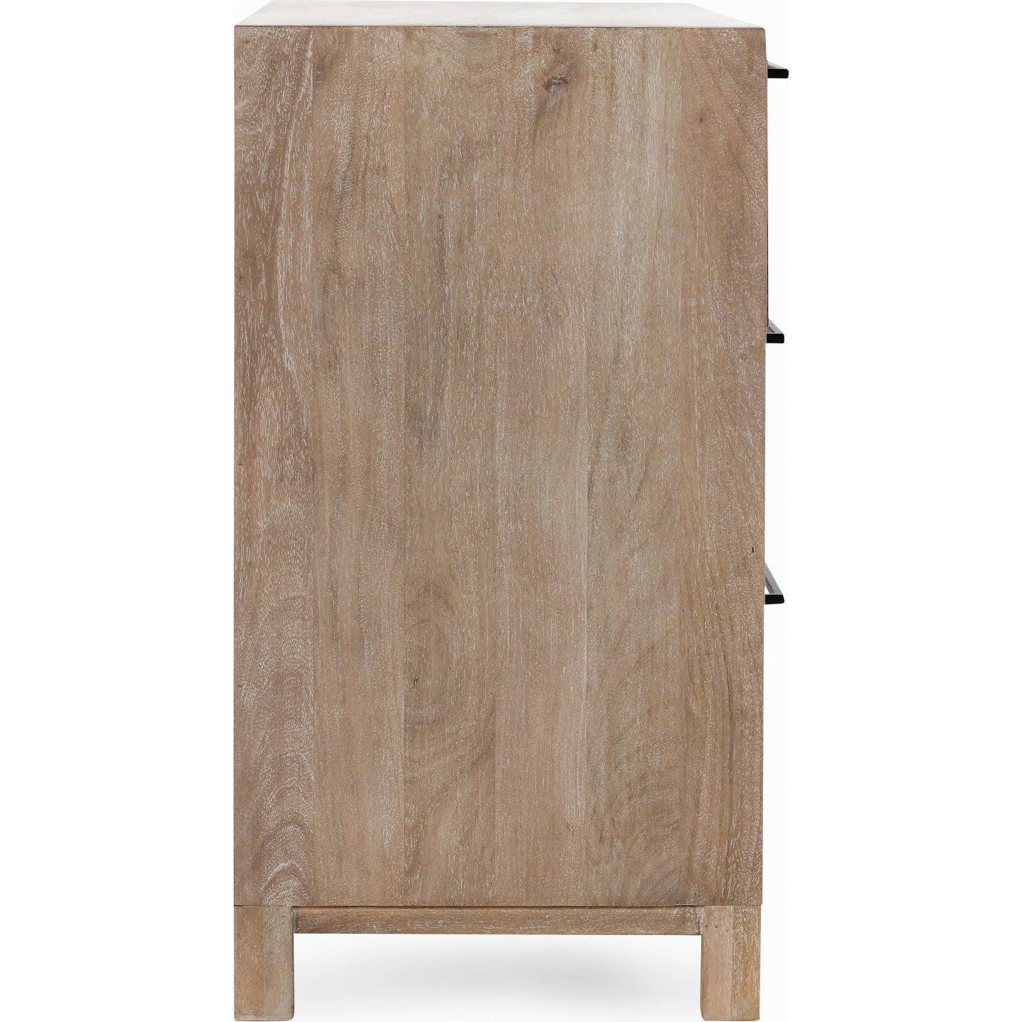 003 SI-2162602 | Additional Silo | Jensen Six-Drawer Mango Wood Dresser by Classic Home in light brown. Made from mango wood, cane in a cottage & farmhouse style.