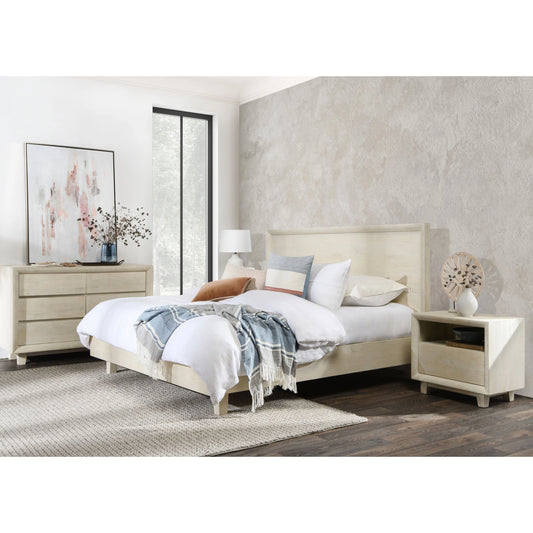 Reece Six-Drawer Mango Wood Dresser by Classic Home in sand. Made from mango wood in a modern style.