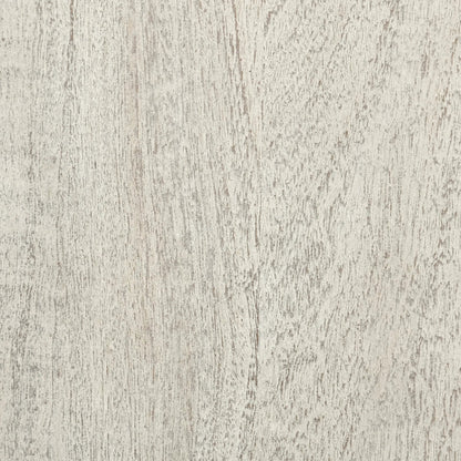 Flint Accent Cabinet by Classic Home in white. Made from mango wood, iron base in a modern style.