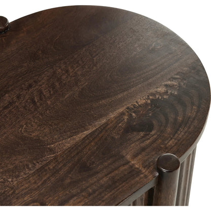 Redford 73" Mango Wood Buffet Sideboard by Classic Home in brown. Made from unique in a traditional style.