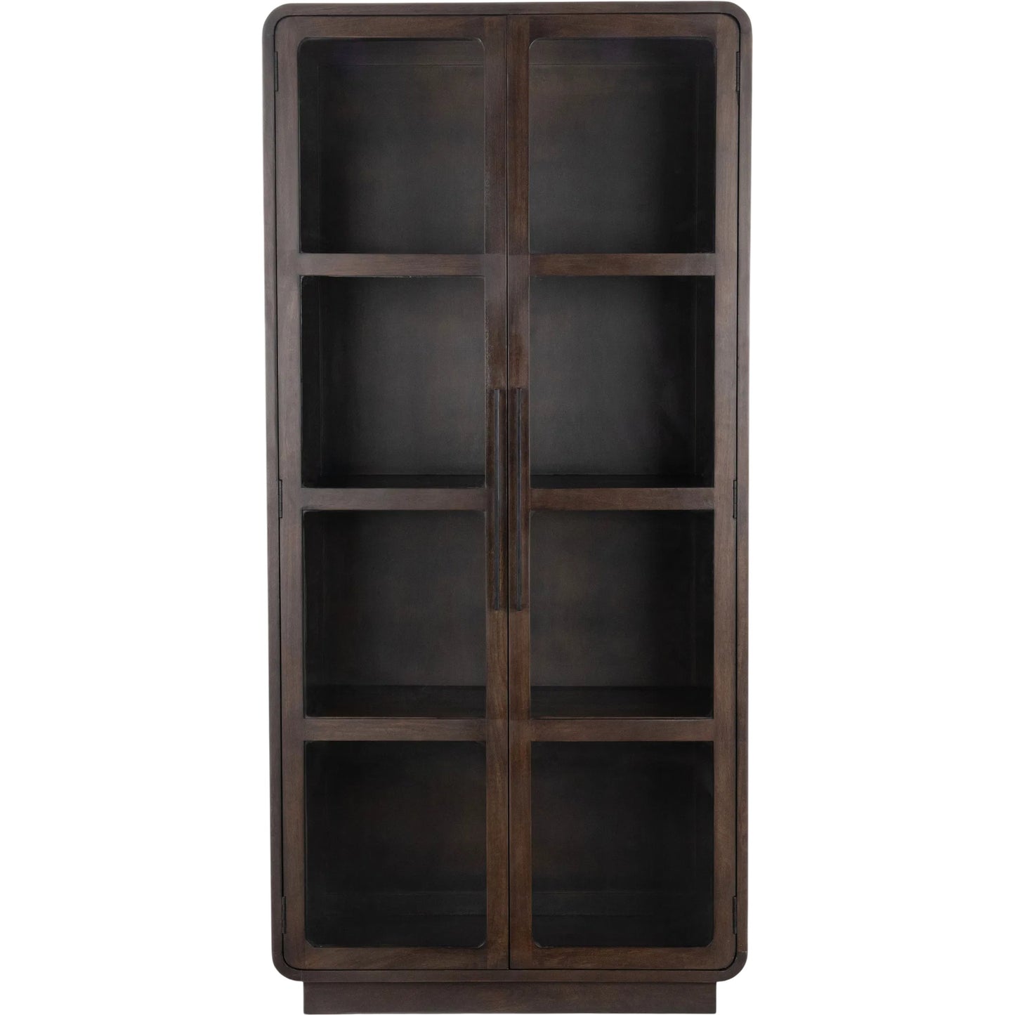 011 SI-2388527 | Primary Silo | Rogers Mango Wood Curio Cabinet by Classic Home in brown. Made from mango wood in a modern style.