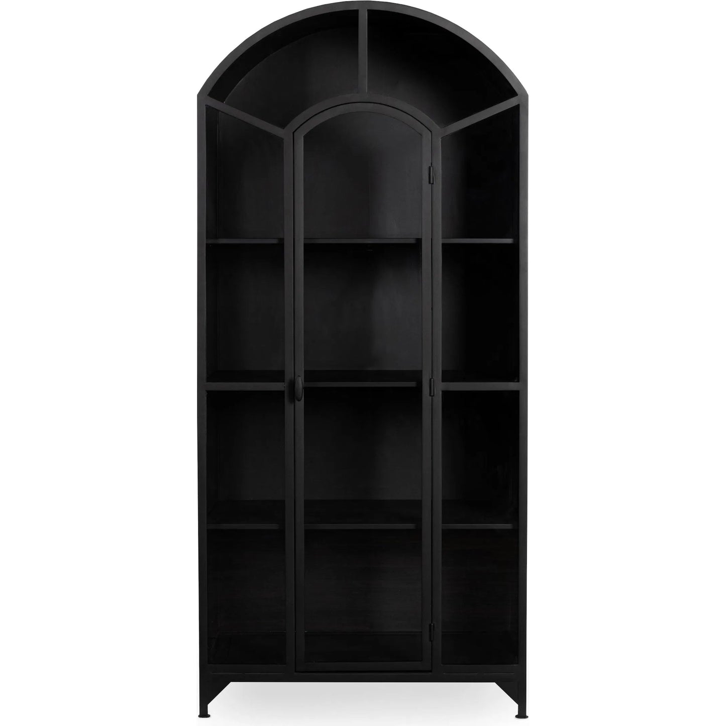 003 SI-2259096 | Additional Silo | Lillo Metal Curio Cabinet by Classic Home in black. Made from metal in a modern style.
