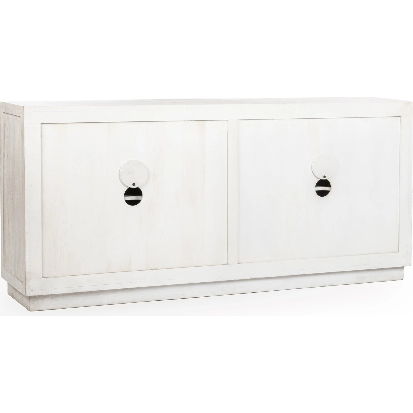 005 SI-2353802 | Additional Silo | Marvin 4-Door Mango Wood Sideboard Buffet by Classic Home in whitewash. Made from mango wood in a transitional style.