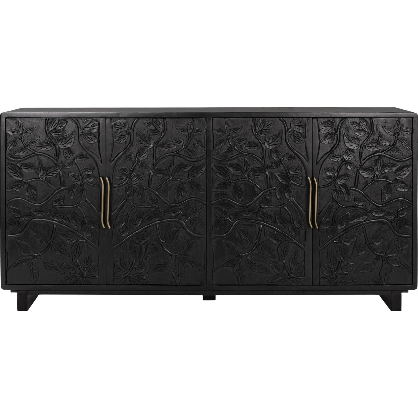 021 SI-2259104 | Additional Silo | Albero 4-Door Mango Wood Sideboard Buffet by Classic Home. Made from mango wood in a traditional style.