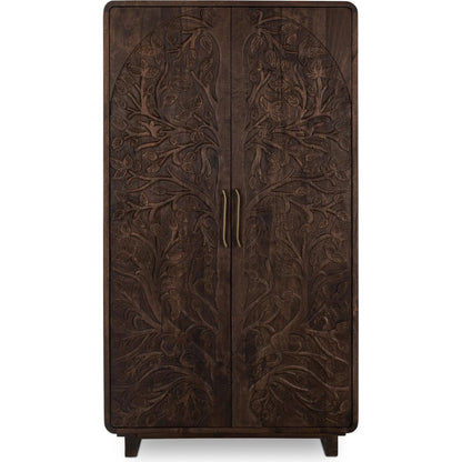 Albero Mango Wood Cabinet by Classic Home. Made from mango wood in a traditional style.