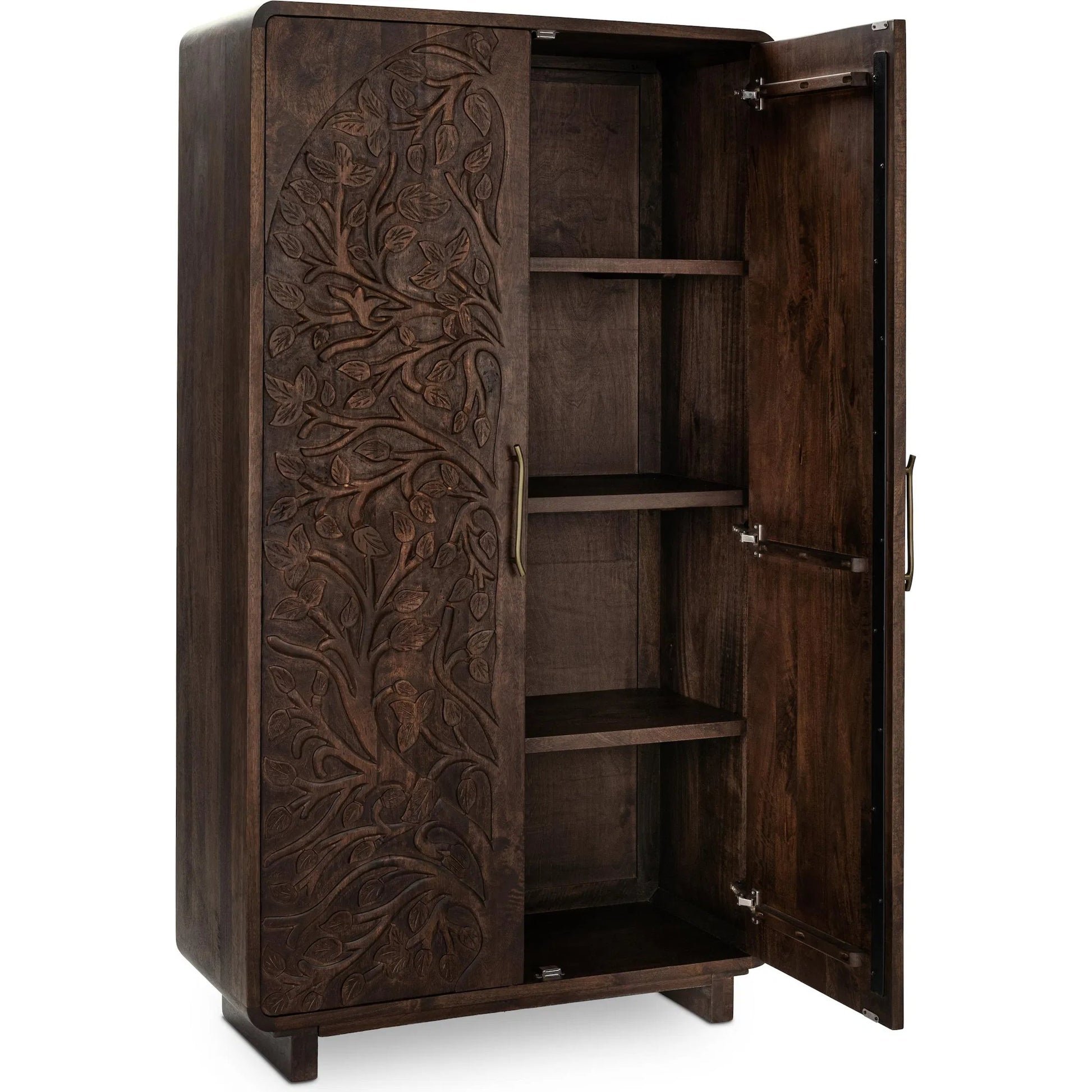 Albero Mango Wood Cabinet by Classic Home. Made from mango wood in a traditional style.