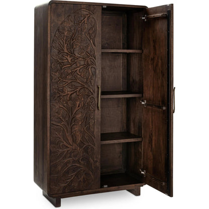 Albero Mango Wood Cabinet by Classic Home. Made from mango wood in a traditional style.