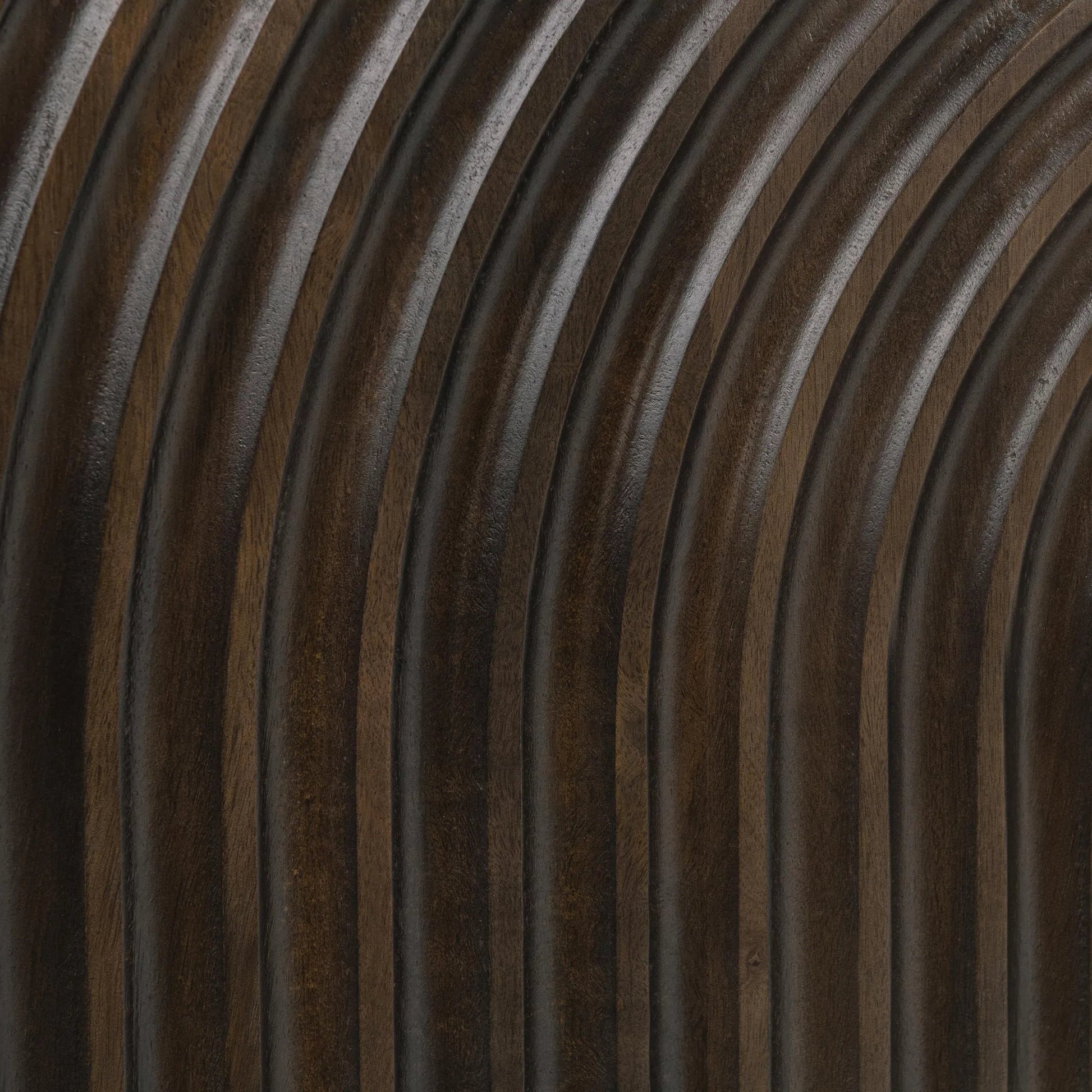 Colson 4-Door Mango Wood Buffet Sideboard by Classic Home in coffee brown. Made from mango wood in a traditional style.