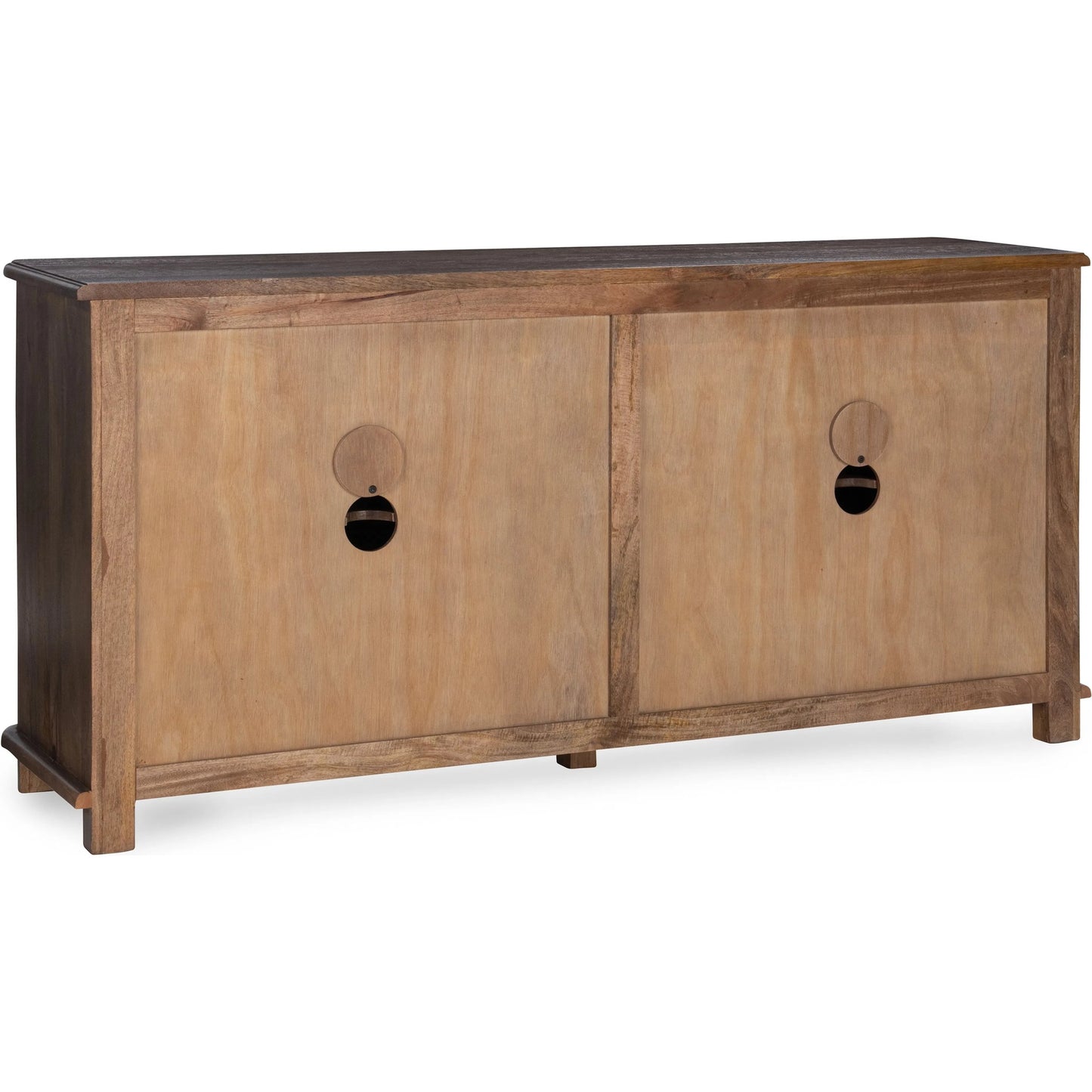 006 SI-2303303 | Additional Silo | Brookside 4-Door Mango Wood Sideboard Buffet by Classic Home. Made from mango wood in a traditional style.