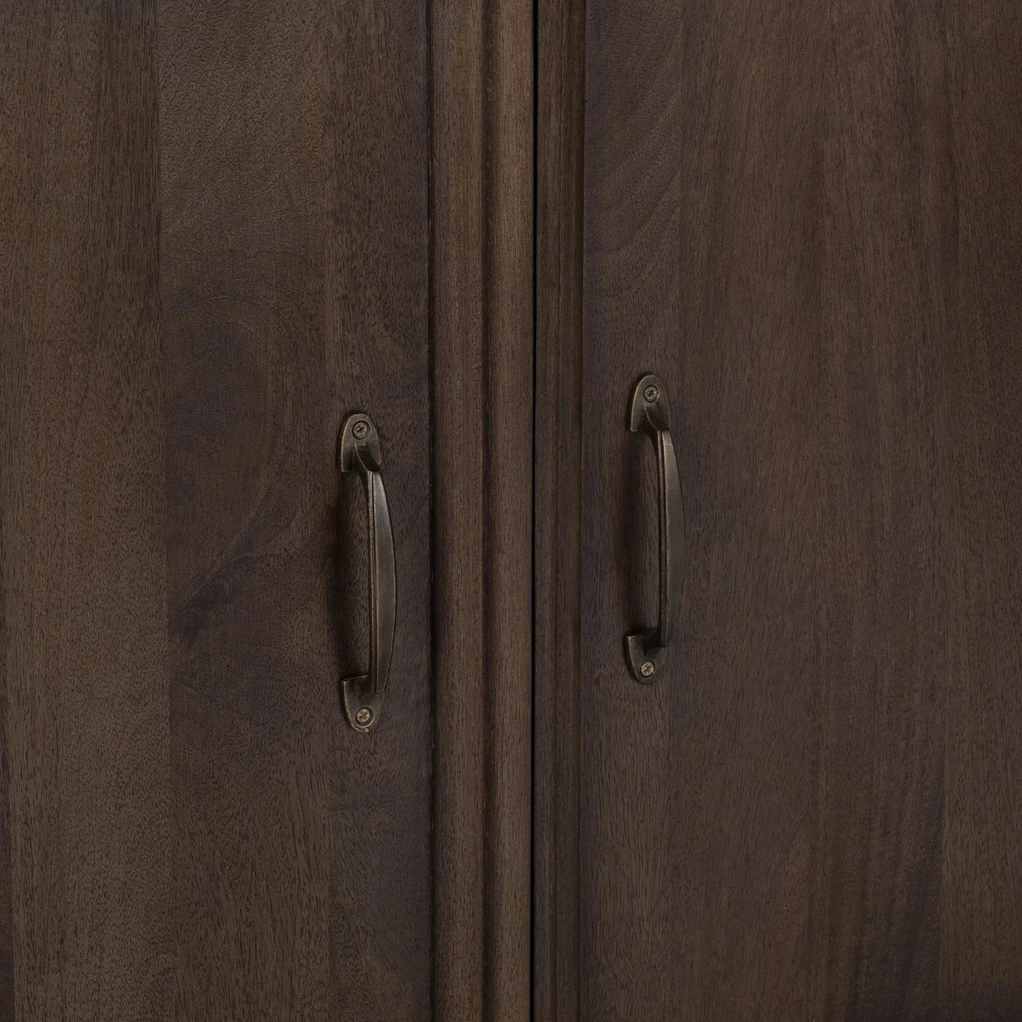 008 SI-2303303 | Closeup | Brookside 4-Door Mango Wood Sideboard Buffet by Classic Home. Made from mango wood in a traditional style.